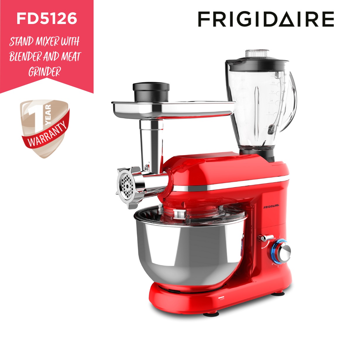 Frigidaire 北極 FD5126 1000W 多功能廚師機
